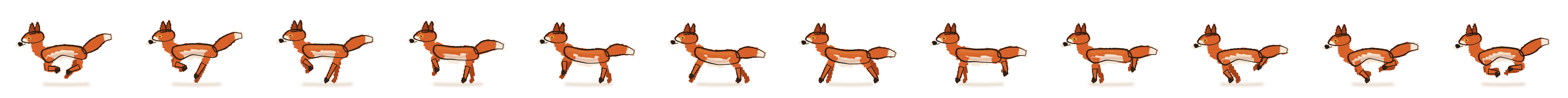 Fox running